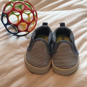 Baby Denim Boat Shoes